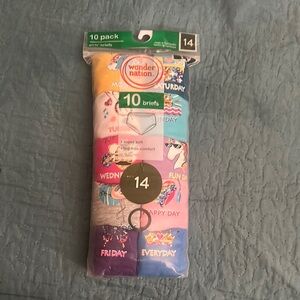 Wonder Nation Colorful Kids' Briefs 10-Pack